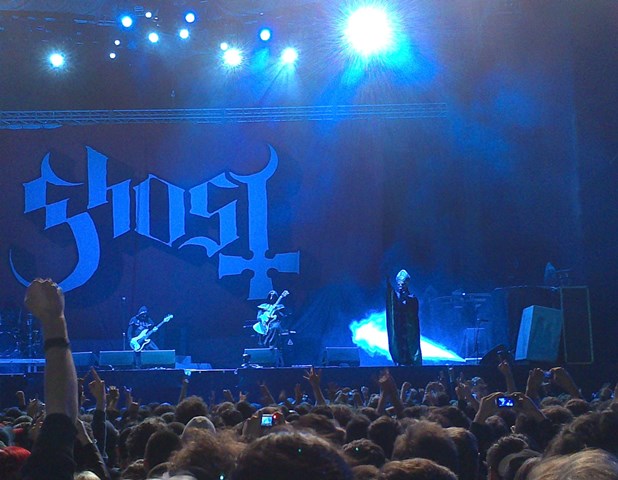 Ghost Papa Emeritus show Curitiba BioParque Ghost Papa Emeritus show Curitiba BioParque