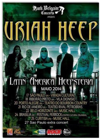 uriah heep curitiba show 2014 uriah heep curitiba show 2014