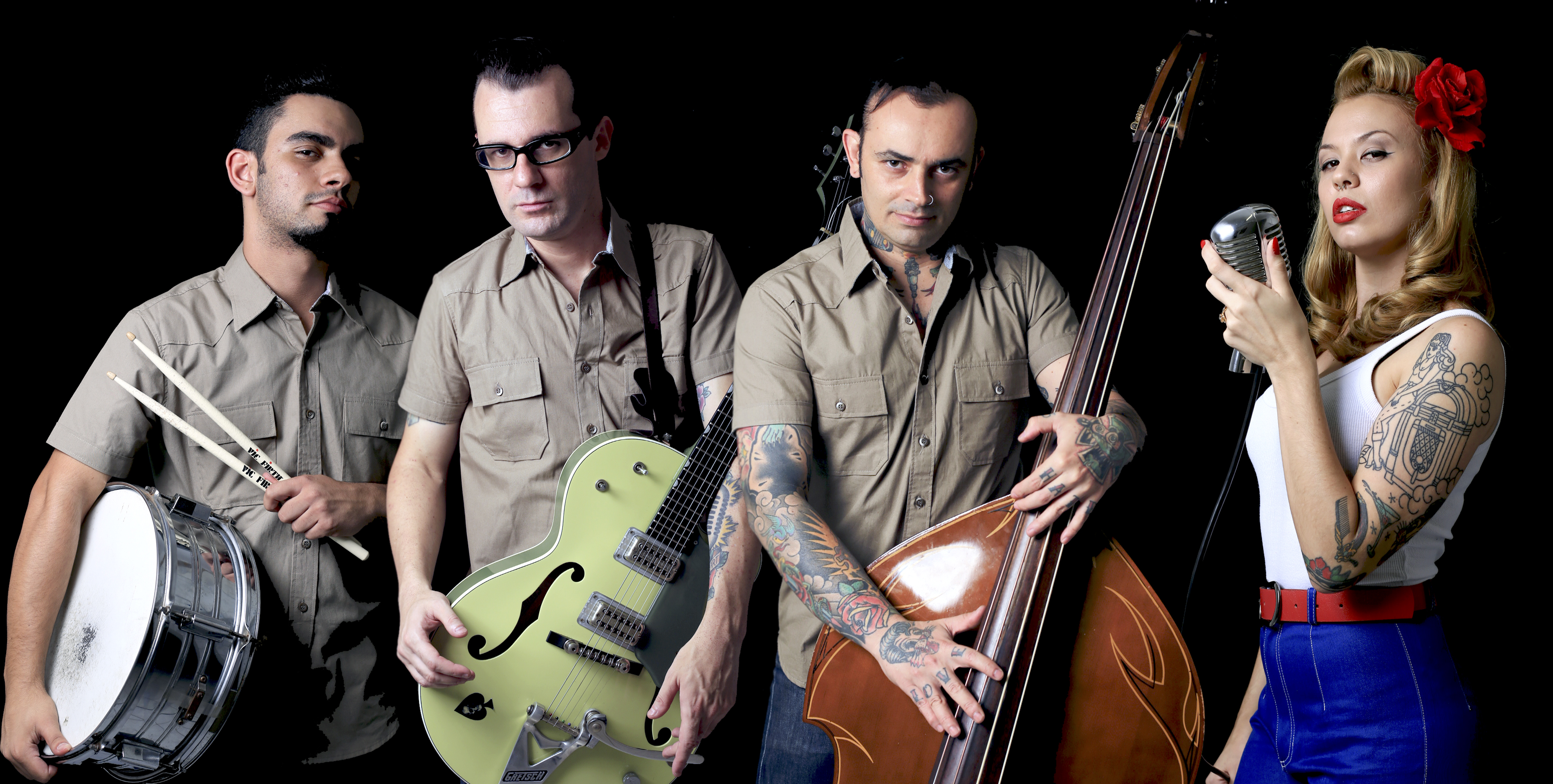 Cherry Rat & Os Gatunos, uma das atrações do Psycho Carnival 2015 (Foto - Filipe Nevares)