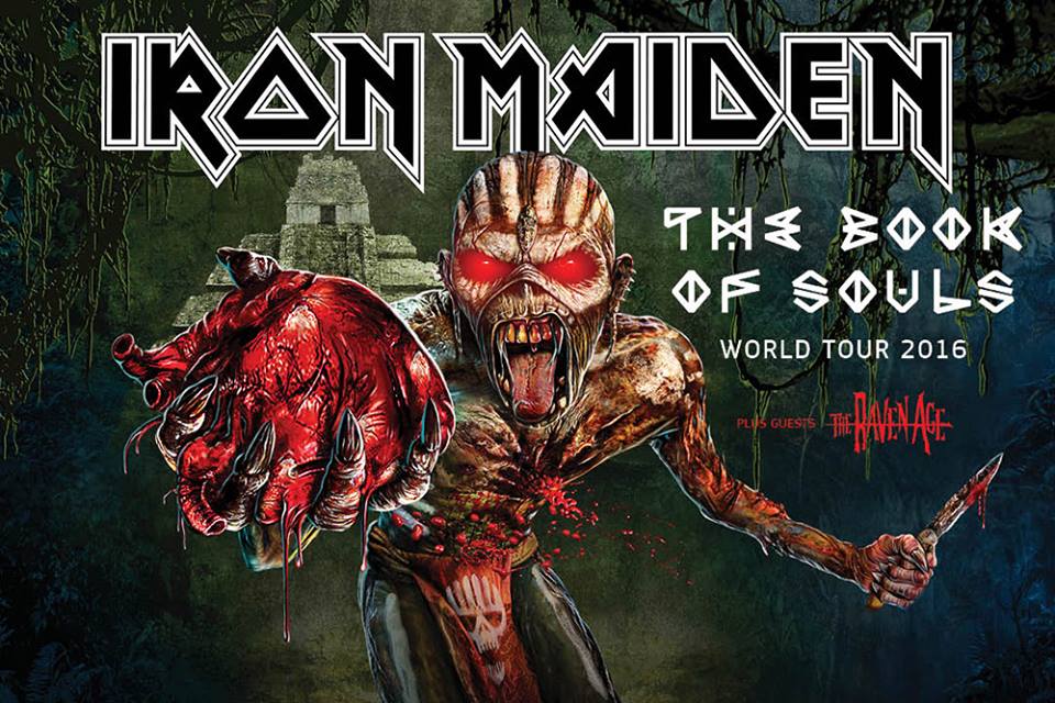 Banda britânica vem ao Brasil no começo do ano que vem. (Foto - Reprodução/Facebook Iron Maiden)