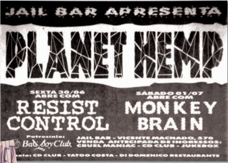 98 planet 30-6 e 1-7 no jail em Curitiba 1995
