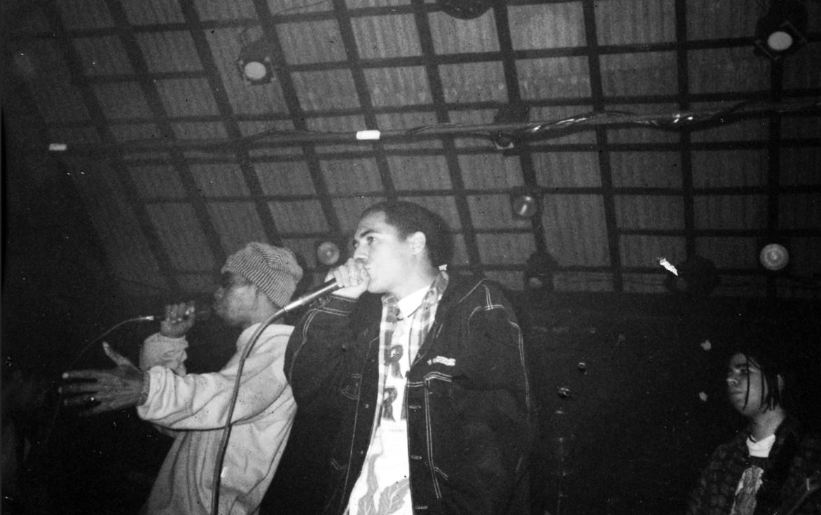 Planet Hemp 25 - Skunk e D2 no primeiro show do Planet - 24 de julho de 1993 (2)